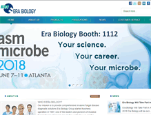 Tablet Screenshot of era-bio.com